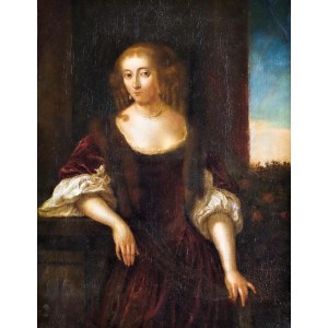 Cercle Caspar Netscher (1639 Heidelberg-1684 La Haye), Portrait de Wendela Bicker