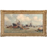 Pieter Johannes Wagemans (1879 Haga-1955 tamże), Widok na port