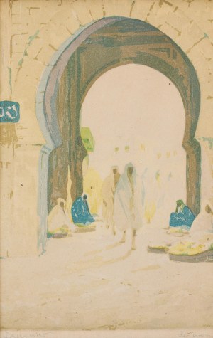 Aleksander Laszenko (1883 Annówka - 1944 Włocławek), Brama w Sidi Bel Abbas