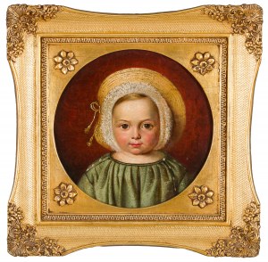 Wilhelm Schumann (1 poł. XIX w.), Portret dziewczynki, 1841