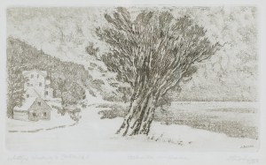 Stanisław Rolicz (1913 Mandżuria - 1997 Sopot), Motyw zimowy z Orłowa