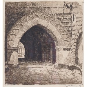 Berthold Hellingrath (1877 Elbląg - 1954 Hannover), Brama Zamku Wysokiego w Malborku