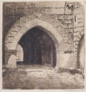 Berthold Hellingrath (1877 Elbląg - 1954 Hannover), Brama Zamku Wysokiego w Malborku