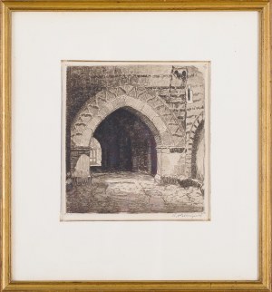 Berthold Hellingrath (1877 Elbląg - 1954 Hannover), Brama Zamku Wysokiego w Malborku