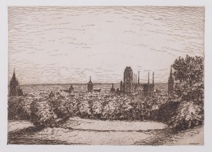 Berthold Hellingrath (1877 Elbląg - 1954 Hannover), Panorama Gdańska