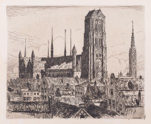 Berthold Hellingrath (1877 Elbląg - 1954 Hannover), Bazylika Mariacka w Gdańsku