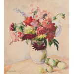 Helena Wilczyńska-Żelazkowa (1915-1969), Kwiaty w wazonie