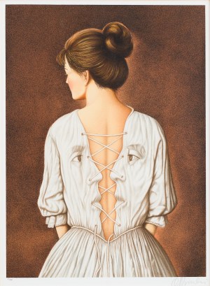 Rafał Olbiński (ur. 1943 Kielce), She stoops to folly