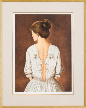 Rafał Olbiński (ur. 1943 Kielce), She stoops to folly