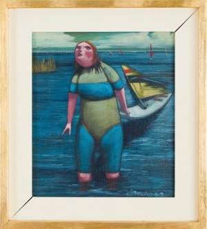 Jacek Pałucha (ur. 1966 Częstochowa), Windsurferka, 2015