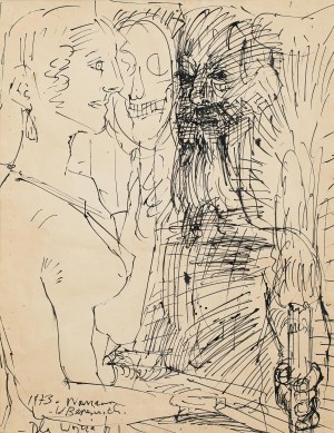 Kiejstut Bereźnicki (ur. 1935 Poznań), Trzy postaci, 1973