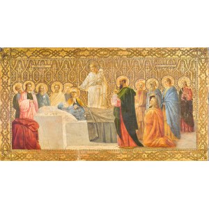 Icône de la Dormition de Marie, Russie, 19e/20e siècle.