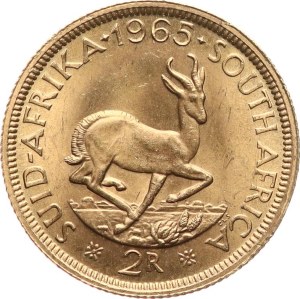 Jihoafrická republika 1961-. - 2 rand 1965, KM‑64.
