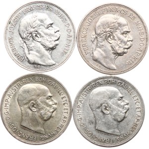 2 K 1912, 1912 KB, 1913, 1913 KB, 4 ks.