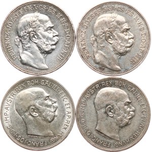 2 K 1912, 1912 KB, 1913, 1913 KB, 4 ks.