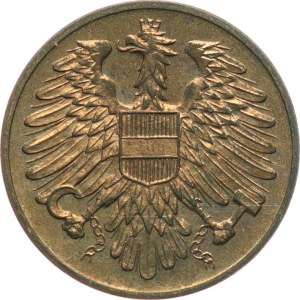 Rakousko, II. republika 1945-. - 20 groschen 1951, KM‑2877, plast. pouzdro.
