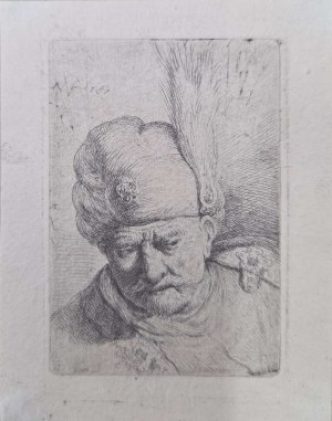 Jan Piotr Norblin (1745 Misy-sur-Yonne - 1830 Paryż), Popiersie znakomitego szlachcica, 1787