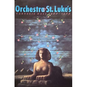 Rafał Olbiński (né en 1943), Orchestra St. Lukes, 1988-1989