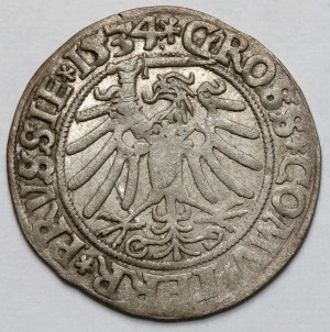 Sigismund I the Old, Torun penny 1534 - in a cap