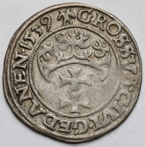 Sigismund I the Old, Grosz Gdańsk 1539