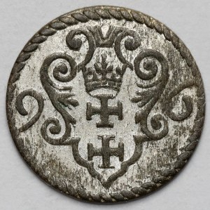 Zygmunt III Waza, Denar Gdańsk 1596