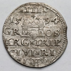 Sigismund III Vasa, Troika Riga 1594