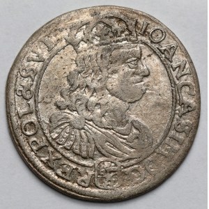 Jan II Kazimierz, Szóstak Bydgoszcz 1667 TLB