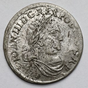Jan III Sobieski, Szóstak Bydgoszcz 1681 - bez naramiennika