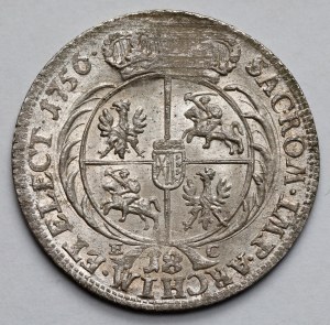 August III Sas, Ort Leipzig 1756 EC