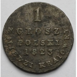 1 grosz polacco 1823 dalla miniera di KRAINE