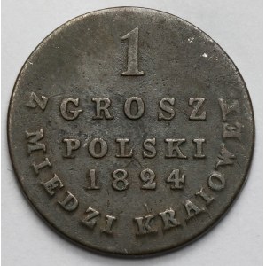 1 grosz polacco 1824 da KRAINE CITY