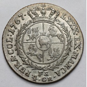 Poniatowski, Złotówka 1767 FS