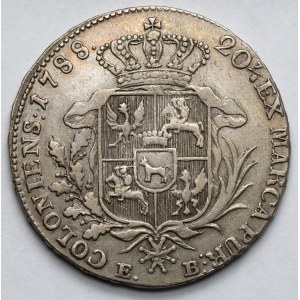 Poniatowski, Halftalar 1788 EB