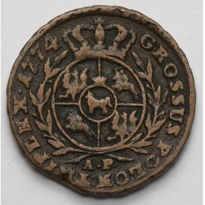 Poniatowski, Trojak 1774 AP, Warszawa