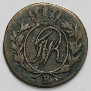 South Prussia, Half-penny 1797-B, Breslau