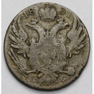 10 groszy polskich 1831 KG
