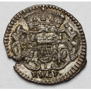 August III Sas, Halerz 1753 FWóF, Drezno