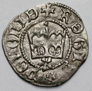 Casimir IV Jagiellonian, Half-penny Cracow - inverted E