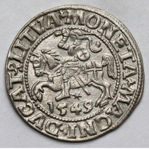 Zygmunt II August, Półgrosz Wilno 1549
