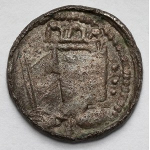 Boleslao II il Temerario, Denario Reale - fila di perle - RARO