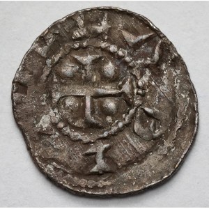 Bolesław III Krzywousty, Denar - rycerz i św. Wojciech