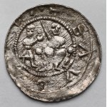 Władysław II Wygnaniec, Denar - walka z lwem