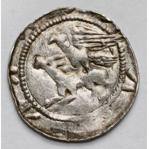 Ladislao II l'Esiliato, Denario - aquila e lepre