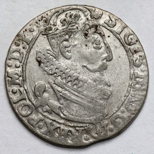 Zygmunt III Waza, Szóstak Kraków 1623 - datum na obrubě