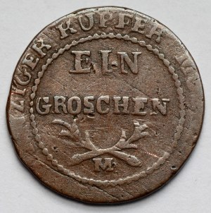 Free City of Gdansk, Penny 1812-M