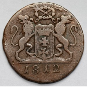 Città libera di Danzica, Penny 1812-M