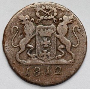 Free City of Gdansk, Penny 1812-M