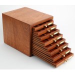 Wooden Coin Casket by Alberto Zecchi