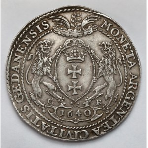 Ladislao IV Vasa, Thaler Gdansk 1640 GR