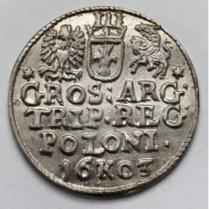 Sigismondo III Vasa, Trojak Kraków 1603